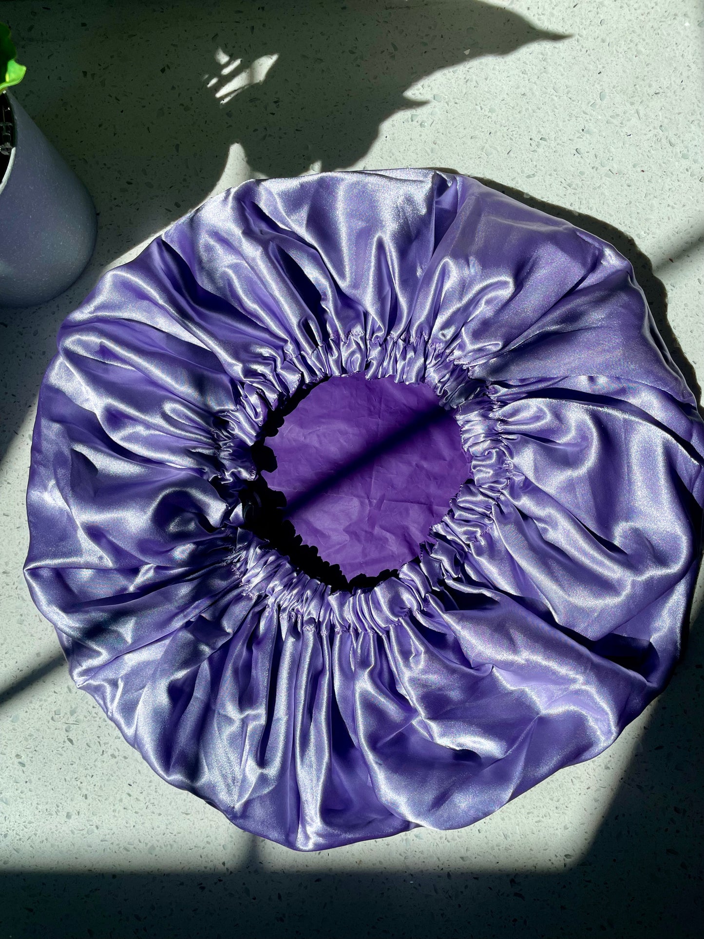 CROWNED Satin Shield Shower Crown | Purple & Lavender