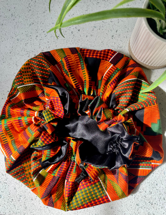 CROWNED Minis Heritage Crown | Kente & Black