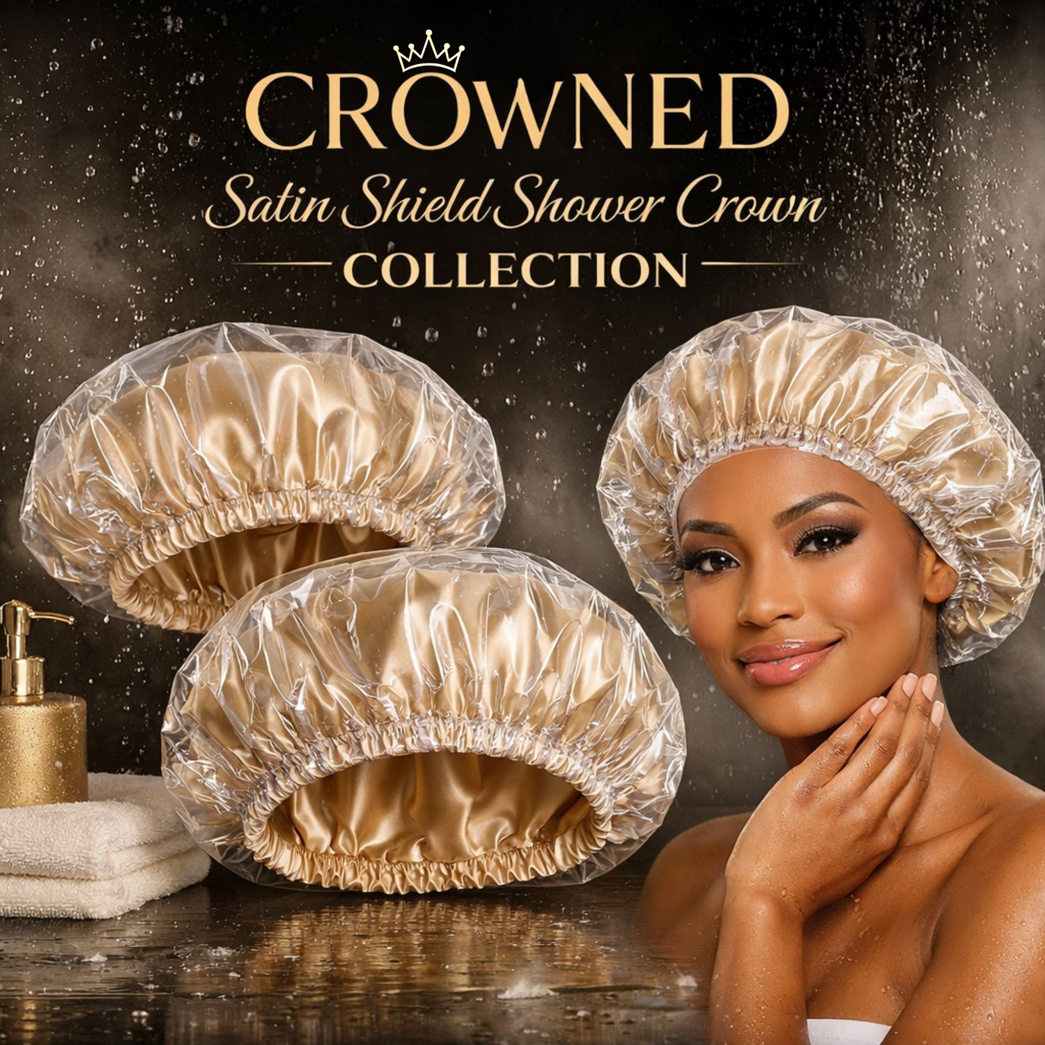 CROWNED Satin Shield Collection